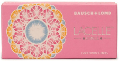 

Bausch & Lomb Lacelle Circle Monthly Color Contact Lens Monthly(0, Colored Contact Lenses, Pack of 2)