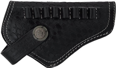 

SHAH Leather .32 Bore Pistol Cover, 15 cm x 9 cm Racquet Carry Case/Cover Free Size(Black)