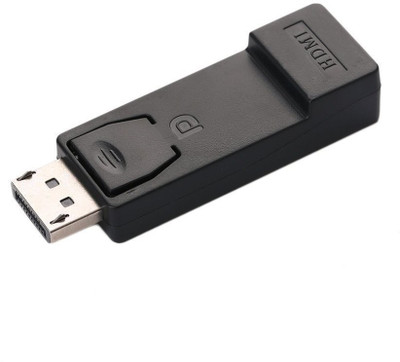 

Baskety HDMI, Gold Plated 1080P 3D DisplayPort to HDMI HDTV Adaper HDMI Adapter(Compatible with Mobile, Multicolor)