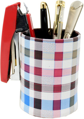 

Tootpado 1 Compartments Leather 1 Pen Stand(Multicolor)