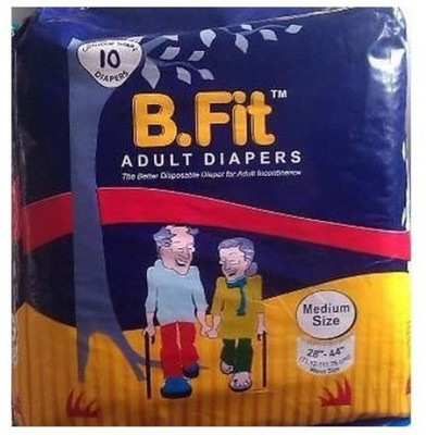 

Prem Medical Cheritable Store Be Fit Adult Diapers Size Medium Pack of 10 Diapers Adult Diapers - M(10 Pieces)