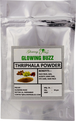 

Glowing Buzz Premium Triphala powder 50 gram(50 g)