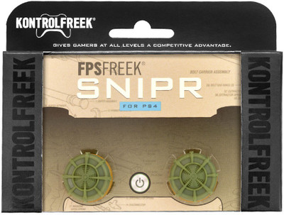 

KontrolFreek FPS Freek Sniper Thumb Grips for Playstation 4 Gaming Accessory Kit(Green, For PS4)