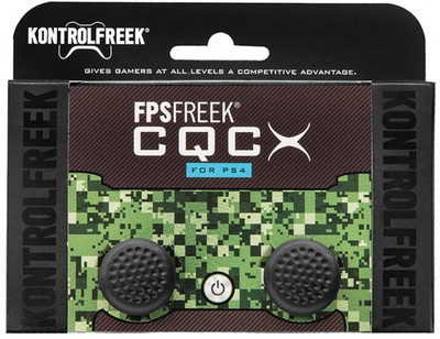 

KontrolFreek FPS Freek CQCX Thumb Grips for Playstation 4 Gaming Accessory Kit(Black, For PS4)