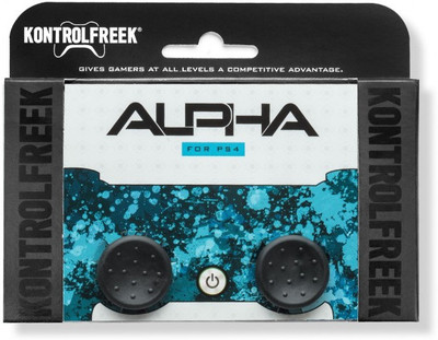 

KontrolFreek Alpha Thumb Grips for Playstation 4 Gaming Accessory Kit(Black, For PS4)