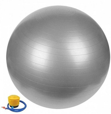 

Jern Fitness Exercise Stability Gym Ball(With Pump), Silver