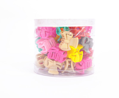 

PiratesFashion Combo of Small size 30pc hair claw pack Hair Claw(Multicolor)