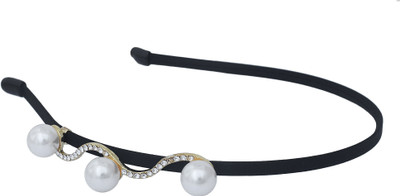 

DzineTrendz HASC5058 Head Band(Black, Gold)