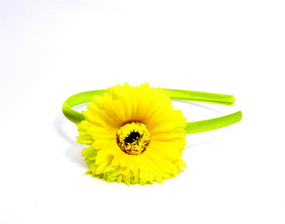 

PiratesFashion attractive flower designed hair band Hair Band(Yellow)