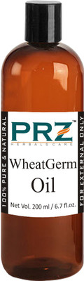

PRZ Wheat Germ Cold Pressed Carrier Oil (200ML) - Pure Natural & Aromatherapy Oil For Skin Care & Hair Care Hair Oil(200 ml)