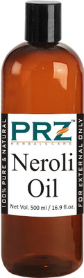 

PRZ Neroli Essential Oil (500ML) - Pure Natural For Aromatherapy, Skin Care & Hair Care Hair Oil(500 ml)