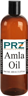 

PRZ Amla Essential Oil (100ML) - Pure Natural & Therapeutic Grade Oil For Skin Care & Hair Care Hair Oil(100 ml)