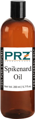 

PRZ Spikenard (Jatamansi) Essential Oil (200ML) - Pure Natural & Therapeutic Grade Oil For Skin Care & Hair Care Hair Oil(200 ml)
