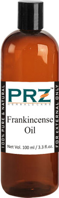 

PRZ Frankincense Essential Oil (100ML) - Pure Natural Aromatherapy & Therapeutic Grade Oil For Skin Care & Hair Care Hair Oil(100 ml)