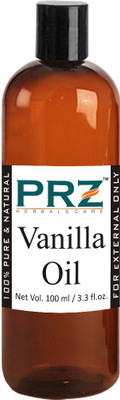 

PRZ Vanilla Essential Oil (100ML) - Pure Natural & Undiluted For Skin Care & Hair Care Hair Oil(100 ml)