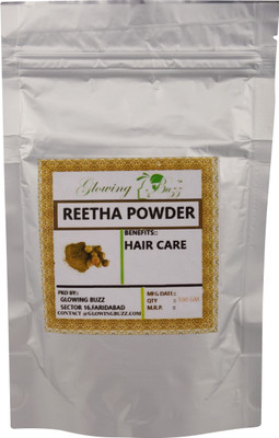 

Glowing Buzz Premium Reetha Hair Care powder 100 grams(100 g)