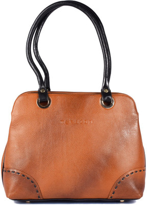 

Morbido Hand-held Bag(Brown)