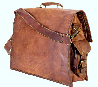 

Handcrafted exports Sling Bag(Brown)