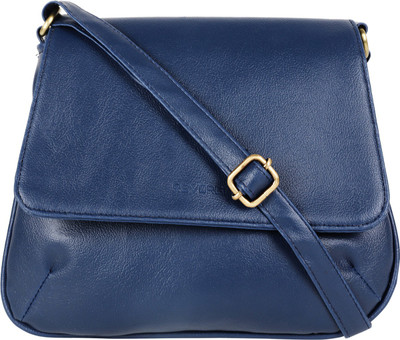 

Revorg Girls Blue PU Sling Bag