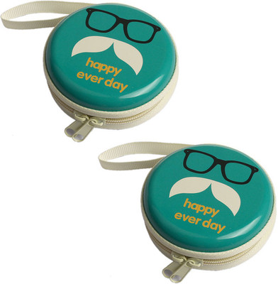 StealODeal Aluminium Zipper Headphone Case For Universal(Blue)