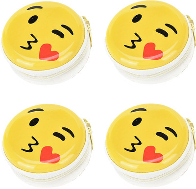 StealODeal Aluminium Zipper Headphone Case For Universal(Yellow)