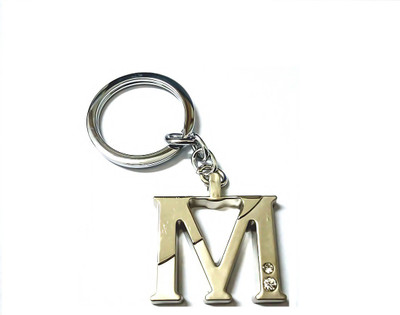 

GoNITEO Alphabet Letter M Key Chain