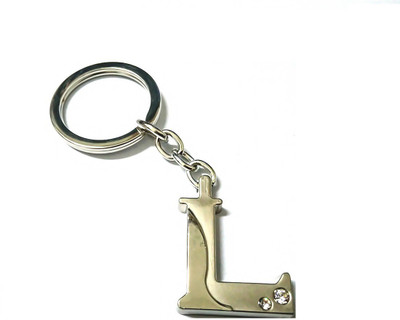 

GoNITEO Alphabet Letter L Key Chain