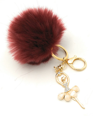 

Savii Maroon Color Key Chain