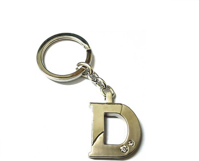 

GoNITEO Alphabet Letter D Key Chain