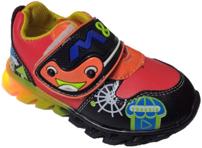 

TeeniTiny Boys & Girls Velcro Sneakers(Red