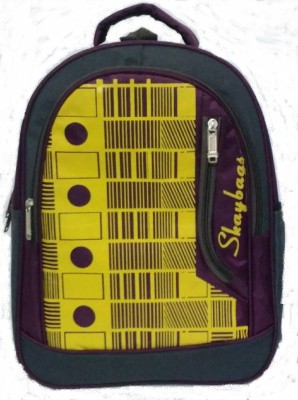 

skaybags 17 inch Laptop Backpack(Multicolor), Yellow