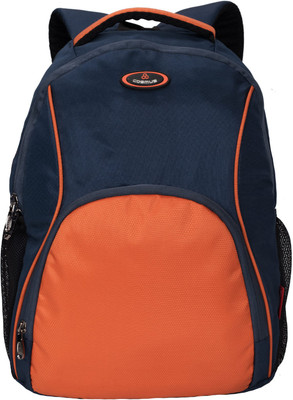 

Cosmus 15 inch Laptop Backpack(Blue), Navy blue-orange