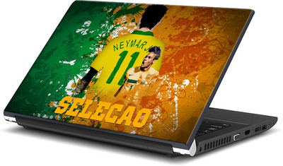 

ShopMantra Neymar Brazil Football Vinyl Laptop Decal 15.6