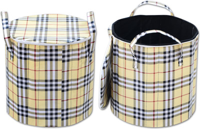 

Stop N Shop 20 L Multicolor Laundry Basket(Fibre)