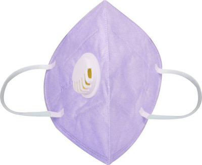 

Usha Shriram HEPA Adult Face Mask-Purple (Pack Of 2) Anti Pollution Mask and Respirator