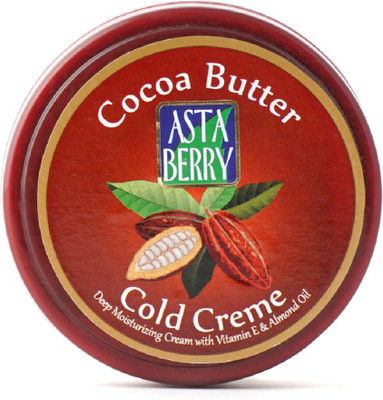 

Astaberry Cocoa Butter Cold Crème (200 ml) - With Cocoa Butter, Vitamin E & Almond Oil(200 ml)