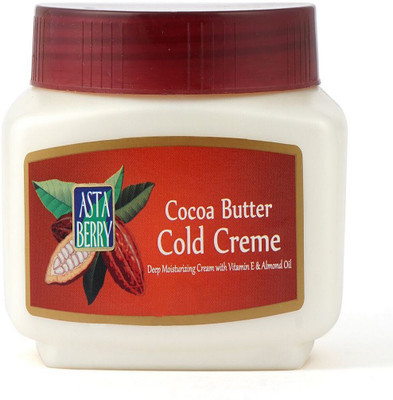 

Astaberry Cocoa Butter Cold Crème (500 ml) - With Cocoa Butter, Vitamin E & Almond Oil(500 ml)