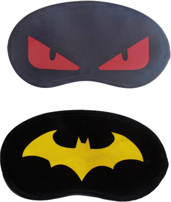

Jenna RedEye-YellowBat Cartoon Travel Sleeping Eye Cover Blindfold (Pack of 2)(2 g)