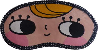 

Jonty Yellow Hair Happy Cartoon Travel Sleeping Cover Blindfold Eye Shade(Multicolor)