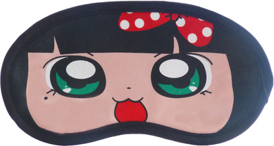 

Jonty PolkaDot Cartoon Travel Sleeping Cover Blindfold Eye Shade(Multicolor)