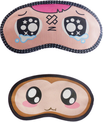 

Jenna P_Inju-BigEye Cartoon Travel Sleeping Eye Cover Blindfold (Pack of 2)(2 g)