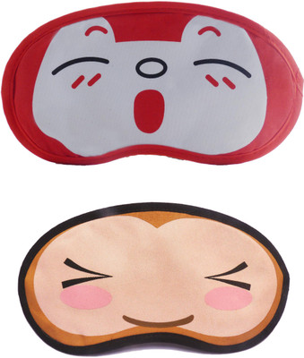 

Jenna RedSleepy-WinkEye Cartoon Travel Sleeping Eye Cover Blindfold (Pack of 2)(2 g)