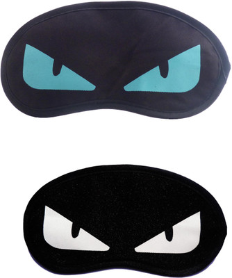 

Jenna BlueEye-WhiteEye Cartoon Travel Sleeping Eye Cover Blindfold (Pack of 2)(2 g)