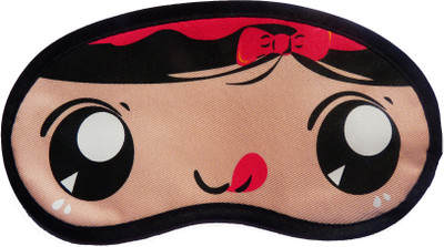 

Jonty RedRibbon Cartoon Travel Sleepin Eye Cover Blindfold Eye Shade(Multicolor)