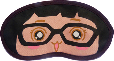 

Jonty GirlSpecs Cartoon Travel Sleepin Eye Cover Blindfold Eye Shade(Multicolor)