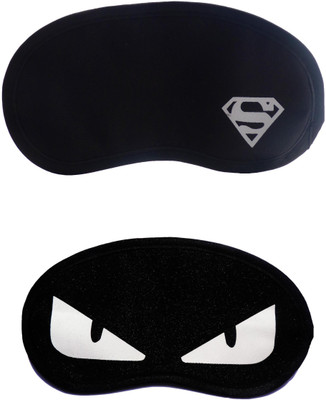 

Jenna Cartoon Super Smooth Sleep Mask, Blind Fold And Travel Accessory W_Superman WhiteEye (Pack of 2) Eye Shade(Multicolor)