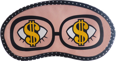 

Jonty Dollar Cartoon Travel Sleeping Cover Blindfold Eye Shade(Multicolor)