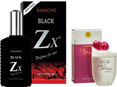 

RAMSONS BLACK ZX PERFUME 100 ML+ RHYTHM PERFUME 40 ML Eau de Parfum - 100 ml(For Men & Women)