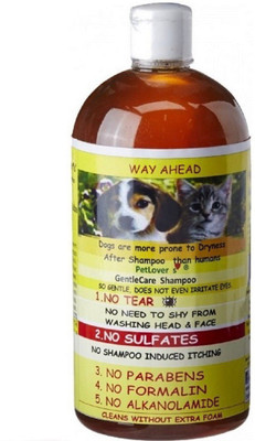 

Pet Lovers Gentle Care Dog Shampoo, 1 L Allergy Relief, Anti-dandruff, Anti-fungal, Anti-itching, Anti-microbial, Anti-parasitic, Conditioning, Flea and Tick, Hypoallergenic, Whitening and Color Enhancing Natural Dog Shampoo(1 L)