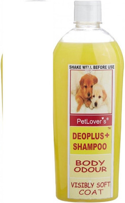 

Pet Lovers Deoplus Dog Shampoo For Remove Body Odour Anti-dandruff, Anti-itching, Conditioning Natural Dog Shampoo(500 ml)